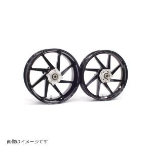 ゲイルスピード リア ホイール 鍛造ホイール R550-17 グロスブラック TYPE-E ZRX1200 DAEG (リムセンター0mm/チェーンライン5mmオフセット)｜rubbermark