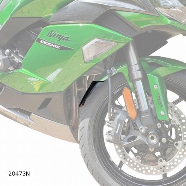 プーチ Puig エクステンドフェンダーフロント ブラック NINJA1000 ニンジャ1000 S...