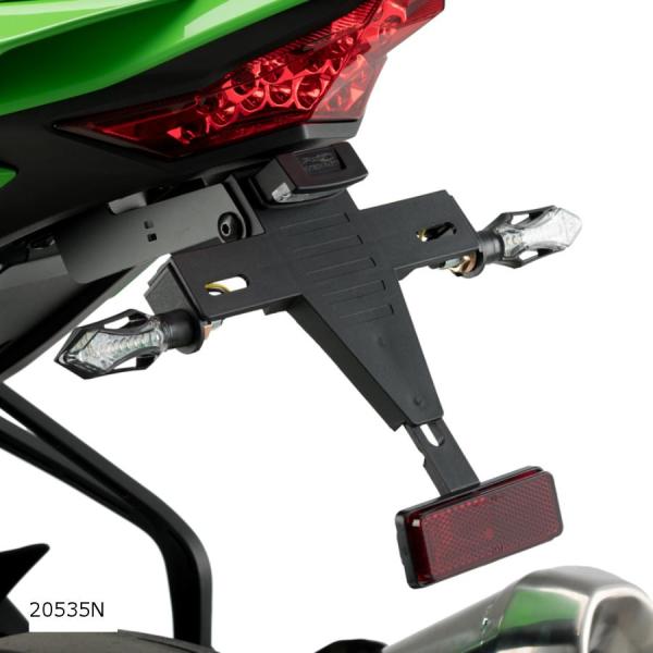 プーチ Puig ライセンスサポート ブラック ZX-10R RR フェンダーレスキット 20535...
