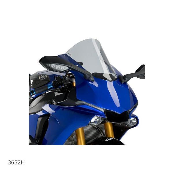 プーチ Puig レーシングスクリーン R-RACER スモーク YZF-R1 M 3632H