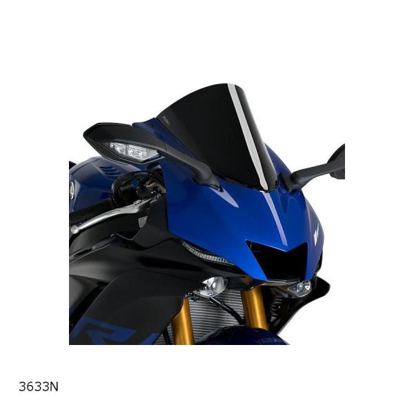 プーチ Puig レーシングスクリーン R-RACER ブラック YZF-R6 3633N