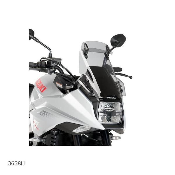 プーチ Puig ツーリングスクリーン バイザー付スモーク KATANA カタナ 刀 3638H