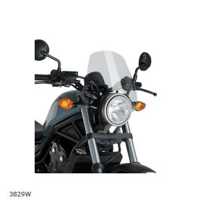 Puig プーチ スクリーン レーシング ブラック CBR650R 3568N