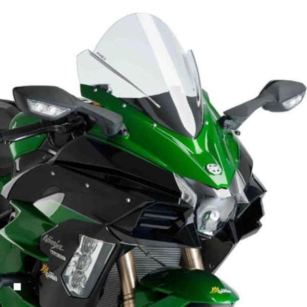 プーチ Puig スクリーン レーシング クリア Ninja H2SX SE 9704W
