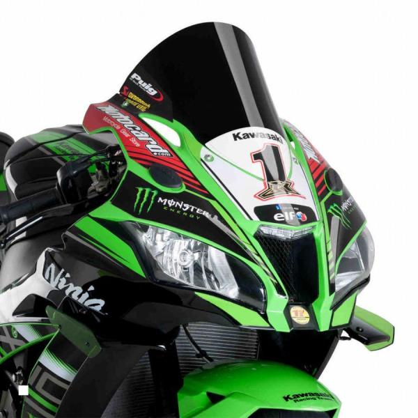 プーチ Puig レーシングスクリーン R-RACER ブラック ZX-10RR 9849N