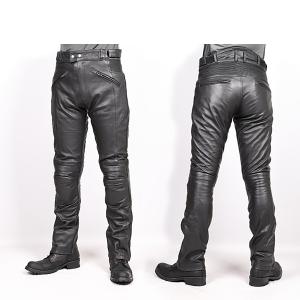 DEGNER（デグナー） レザーパンツ DP-39 メンズ ブラック CE規格Lv.2