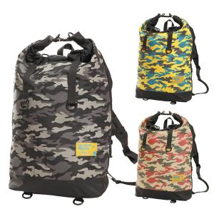 DEGNER（デグナー） 防水バッグ バックパック リュック カモフラージュ