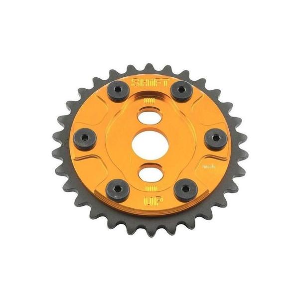 シフトアップ ハイブリッドカムスプロケットゴールド APE/XR