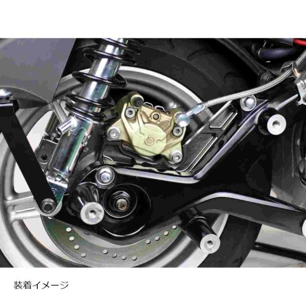 シフトアップ ノーマルディスク用 リアキャリパーサポート (TI) CYGNUS-X SR