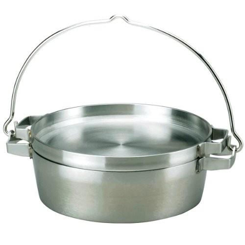 SOTO ステンレス ダッチオーブン 10インチハーフ 浅型 IH調理機対応 ソト ST-910HF...