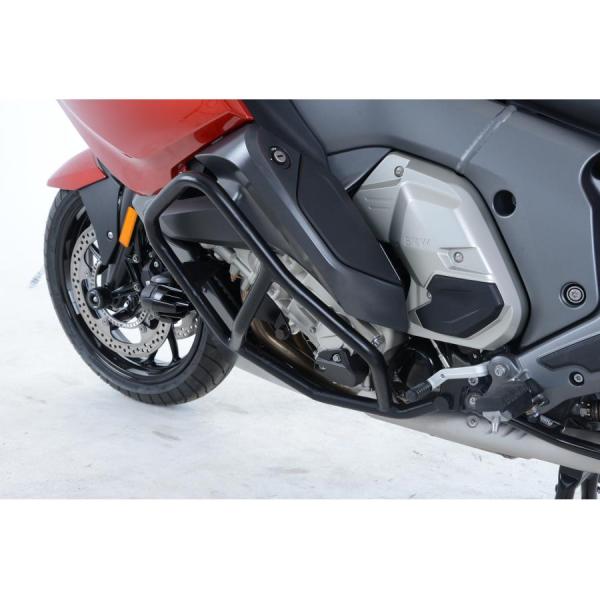 R&amp;G エンジンガード アドベンチャーバー エンジンガード ブラック BMW K1600GT/SE