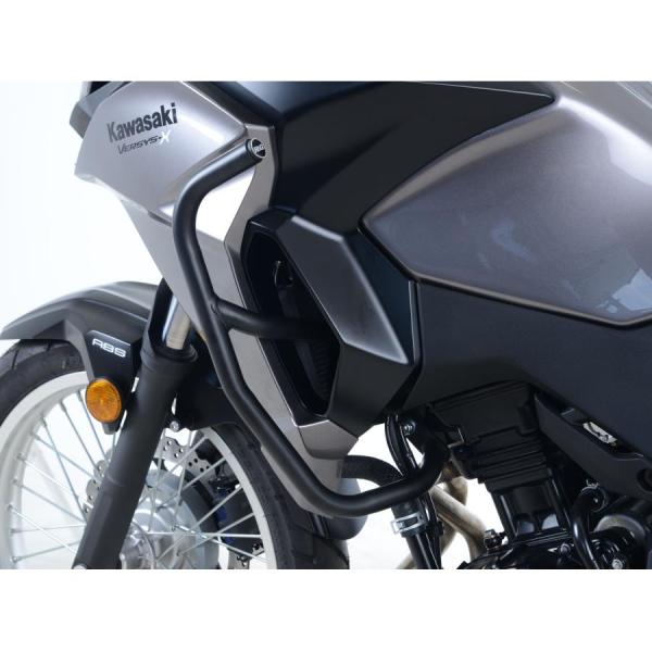 R&amp;G エンジンガード アドベンチャーバー エンジンガード ブラック Versys X-250 X-...
