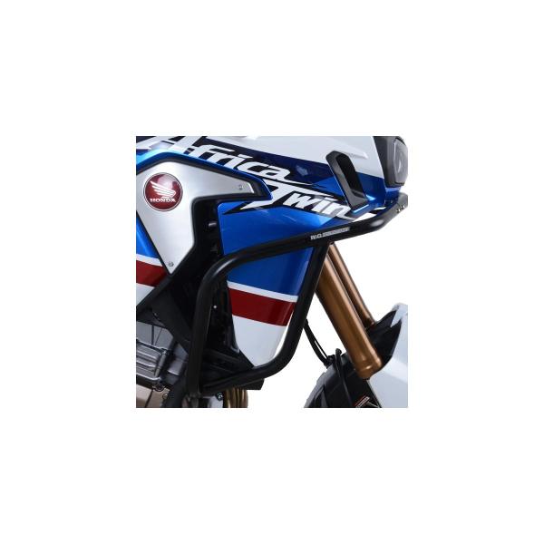 R&amp;G アドベンチャーバー エンジンガード ブラック CRF1000L Africa Twin Ad...