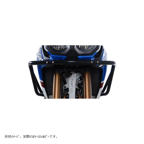 R&amp;G アドベンチャーバー エンジンガード シルバー CRF1000L Africa Twin Ad...