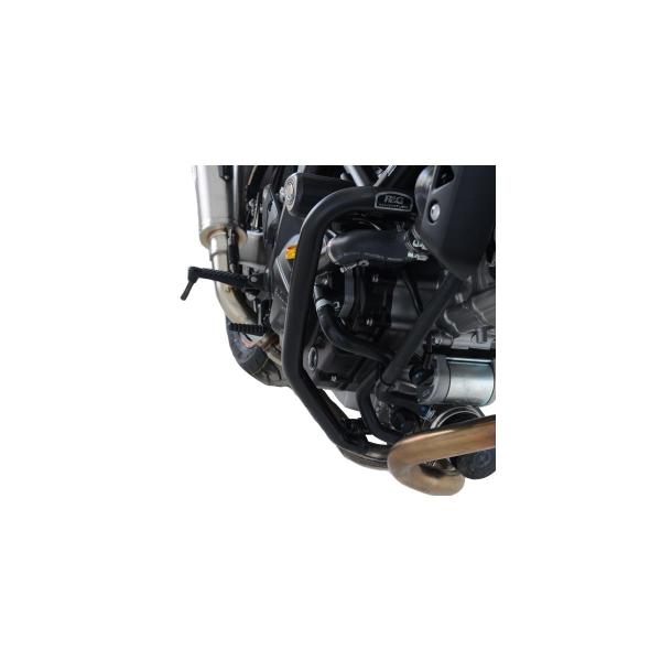 R&amp;G アドベンチャーバー エンジンガード ブラック SUZUKI SV650 SV650X RG-...