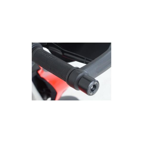 R&amp;G バーエンドスライダー ブラック HYPERMOTARD[ハイパーモタード] RG-BE007...