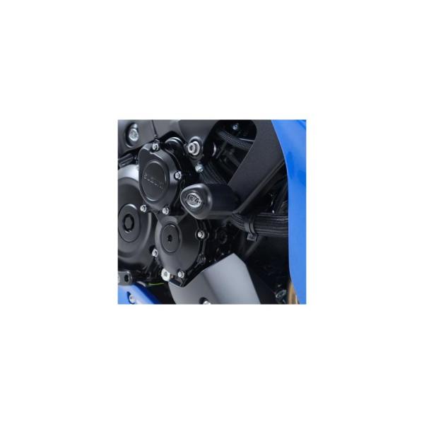 R&amp;G エアロクラッシュプロテクター ブラック GSX-S1000 ABS RG-CP0393BL