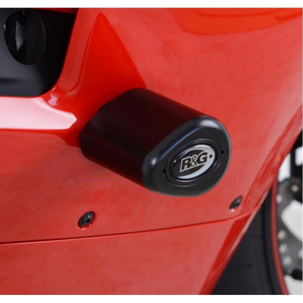 R&amp;G エアロクラッシュプロテクター ブラック Panigale V4/V4S/Speciale R...
