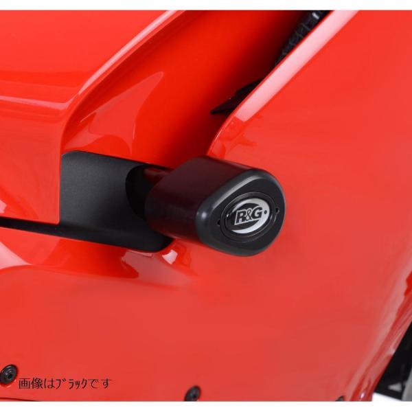 R&amp;G エアロクラッシュプロテクター ホワイト Panigale V4/V4S/Speciale R...