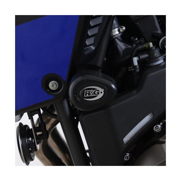 R&amp;G エアロクラッシュプロテクター ブラック XTZ700 Tenere テネレ