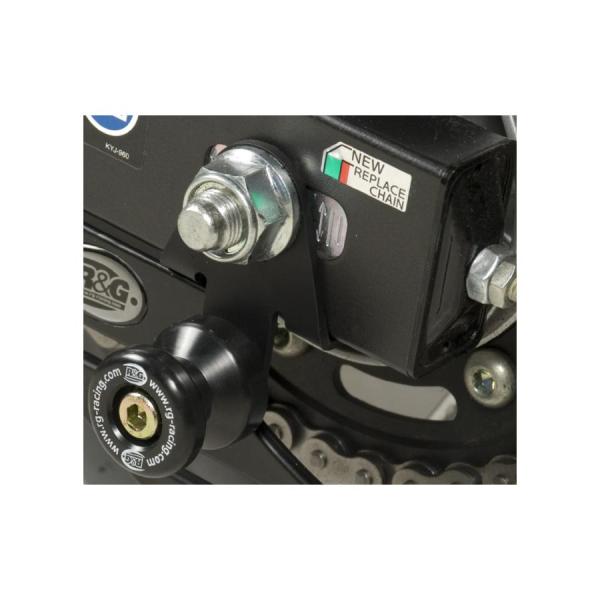 R&amp;G オフセットコットンリール ブラック CBR250R MC41 RG-CR0039BK