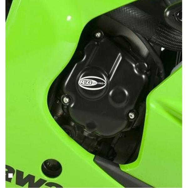R&amp;G スターターカバー ポリプロピレン ブラック ZX-10R RG-ECC0096BK