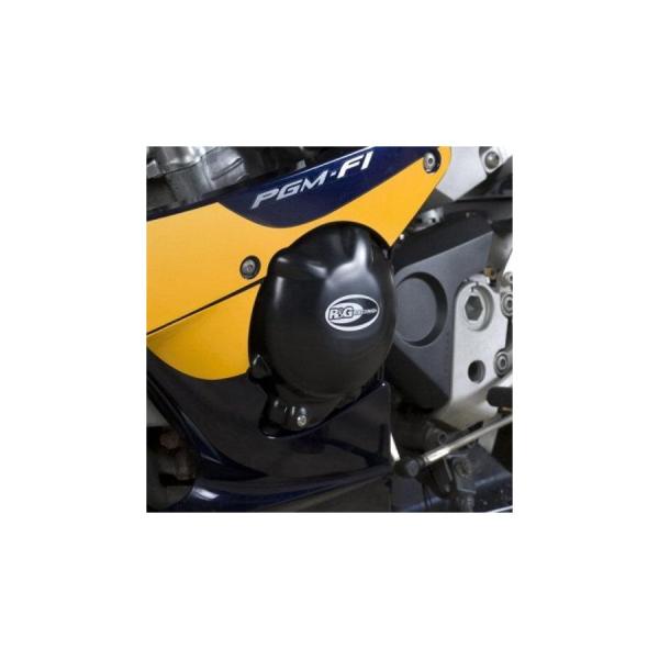 R&amp;G クランクケースカバー ブラック CBR929RR[ファイヤーブレイド] CBR954RR[フ...