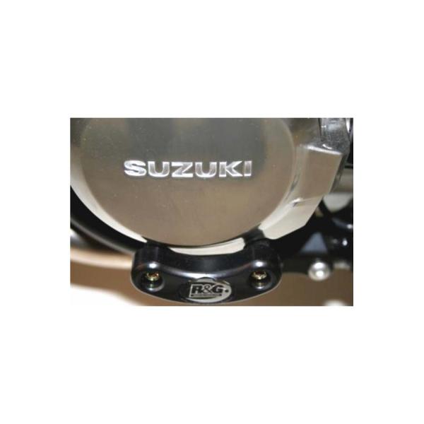 R&amp;G エンジンケーススライダー ブラック GSX1400/Z RG-ECS0017BK