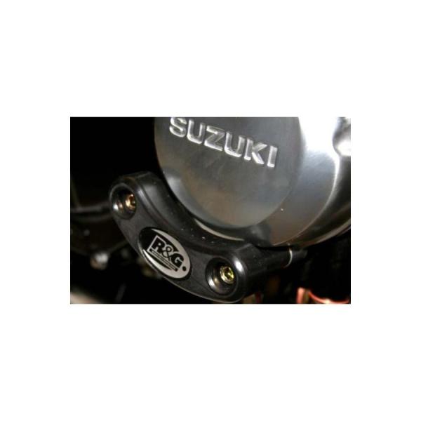 R&amp;G エンジンケーススライダー ブラック GSX1400/Z RG-ECS0018BK