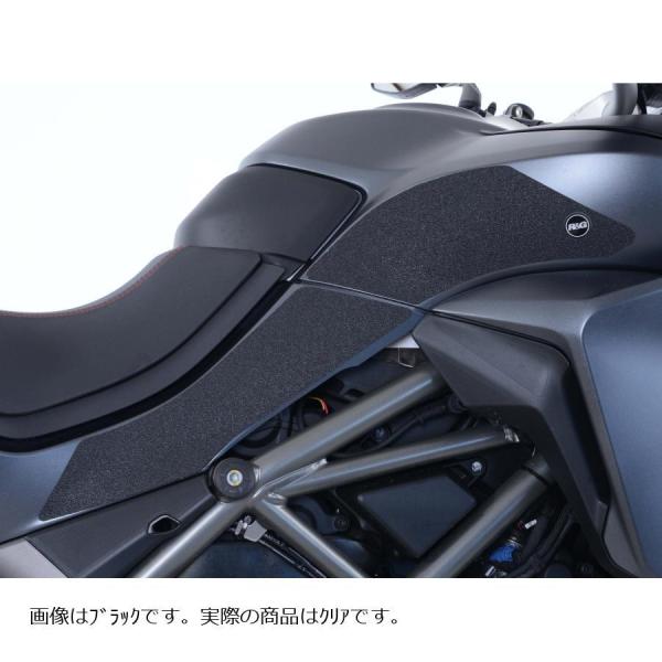 R&amp;G トラクションパッド クリア Multistrada1260/S RG-EZRG222CL