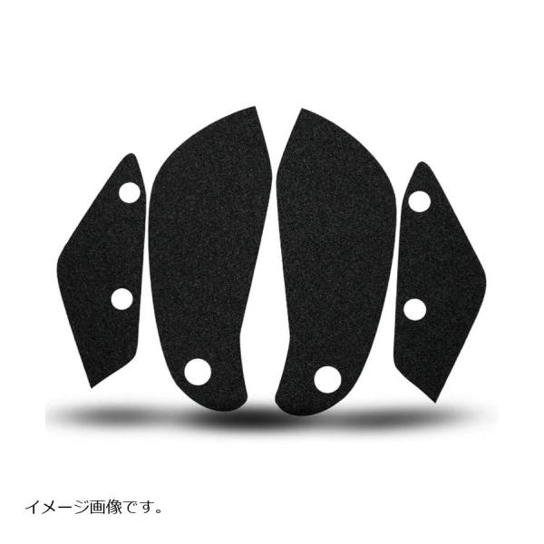 R&amp;G (アールアンドジー ) Traction Pads:ブラック Panigale V2/S 4...