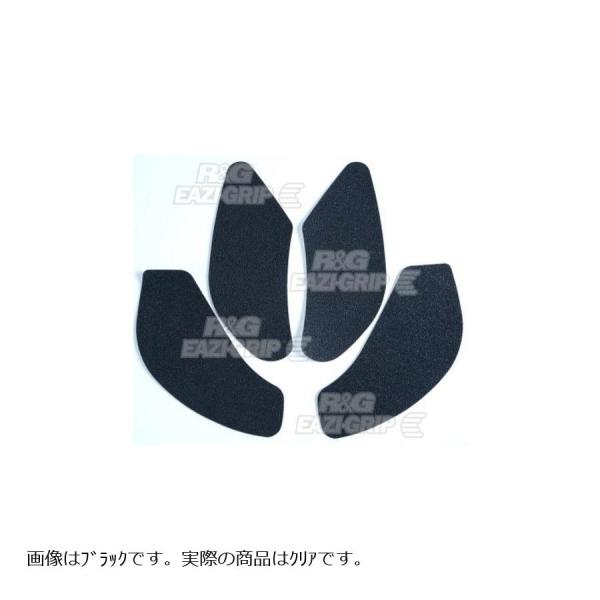 R&amp;G Eazi-Grip トラクションパッド クリア ZX-6R/RR RG-EZRG405CL