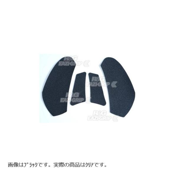 R&amp;G Eazi-Grip トラクションパッド クリア ZX-10R RG-EZRG406CL