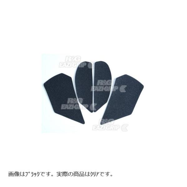 R&amp;G Eazi-Grip トラクションパッド クリア ZX-10R RG-EZRG407CL