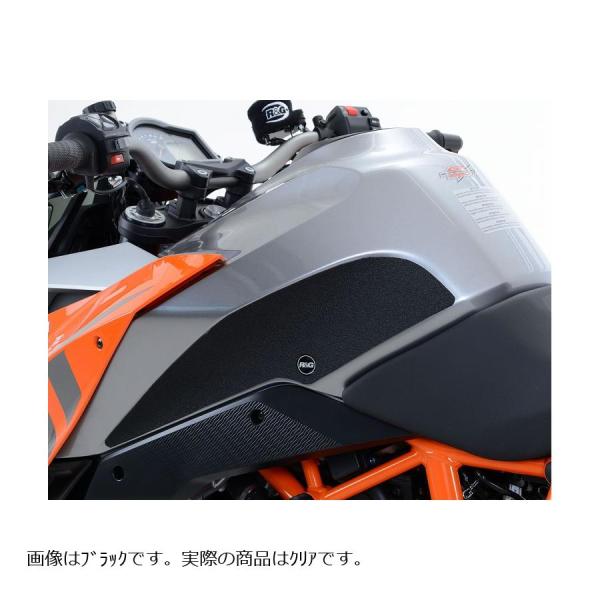 R&amp;G (アールアンドジー ) トラクションパッド クリア KTM 1290 SuperDuke G...