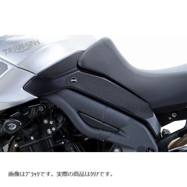 R&amp;G トラクションパッド クリア TRIUMPH Tiger1050 Sport
