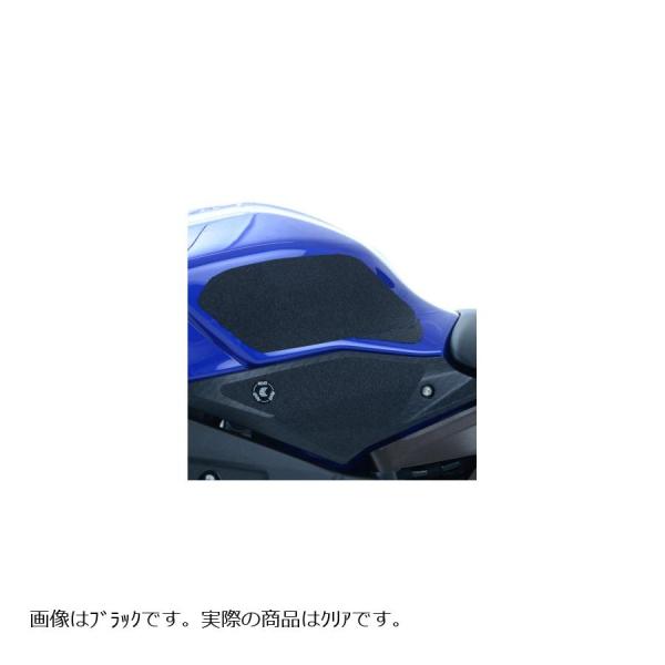 R&amp;G Eazi-Grip トラクションパッド PVC クリア YZF-R1 RG-EZRG920C...