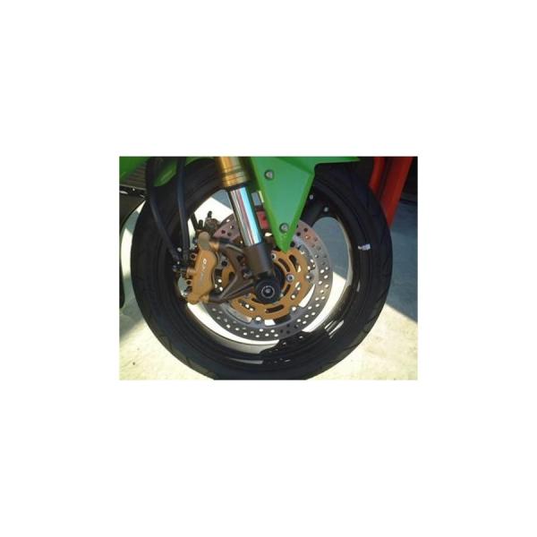 R&amp;G フォークプロテクター ブラック ZX-12R ZX-9R(C1/C2/E1/E2/F) RG...