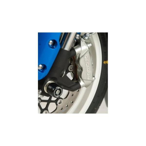 R&amp;G フォークプロテクター ブラック GSX-R750 GSX-R600 RG-FP0101BK