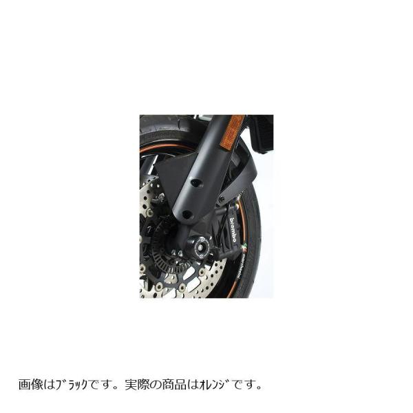 R&amp;G フォークプロテクター オレンジ KTM 690 SMC/SMCR/Enduro, all y...