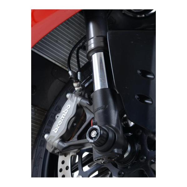R&amp;G フォークプロテクター ブラック DUCATI Panigale 899/959/1199/1...