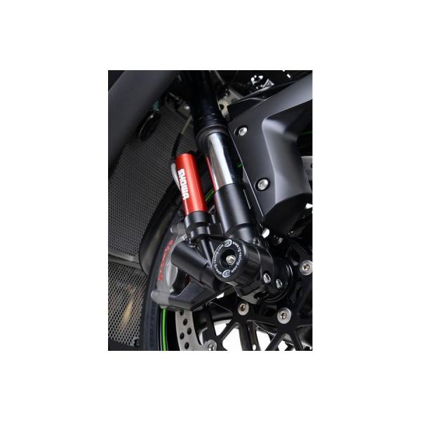 R&amp;G フォークプロテクター ブラック ZX-10R