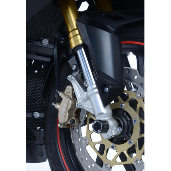 R&amp;G フォークプロテクター ブラック CBR250RR RG-FP0195BK