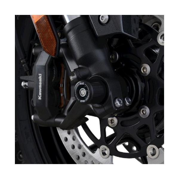 R&amp;G フォークプロテクター ブラック Ninja1000SX ニンジャ1000SX