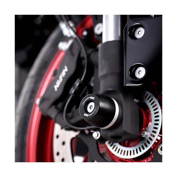 R&amp;G (アールアンドジー ) フォークプロテクター APEX:ブラック GSX-8T/TT /GS...
