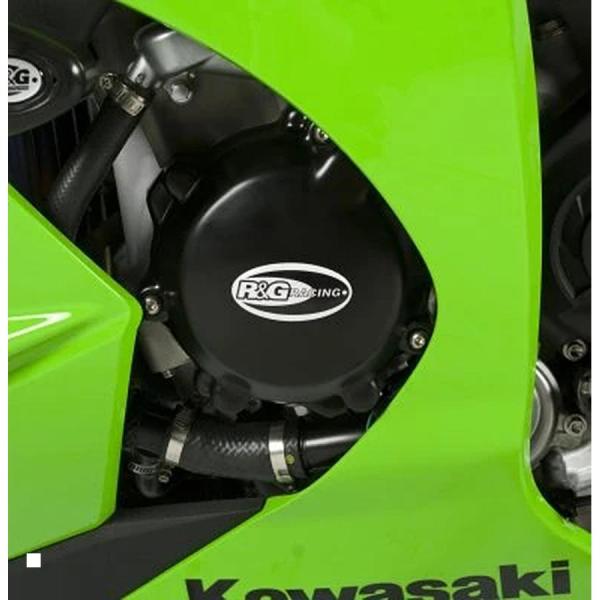 R&amp;G エンジンケースカバーセット ポリプロピレン ブラック ZX-10R RG-KEC0023BK