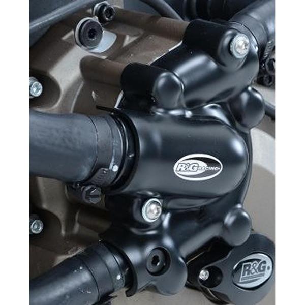 R&amp;G エンジンケースカバーセット ポリプロピレン ブラック MONSTER1200 [モンスター]...