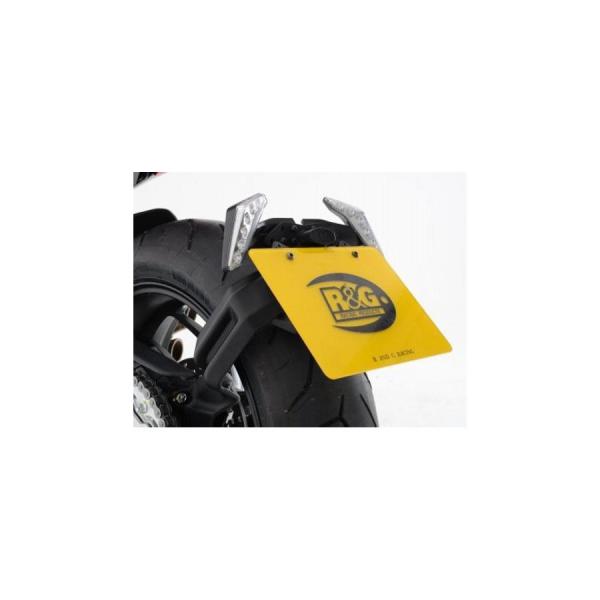 R&amp;G フェンダーレスキット ブラック MV AGUSTA Rivale800 Dragster80...