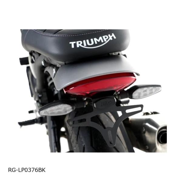 R&amp;G (アールアンドジー ) Licence Plate Holder:ブラック TRIUMPH ...