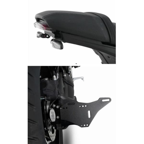 R&amp;G (アールアンドジー ) Licence Plate Holder:ブラック R12nineT...